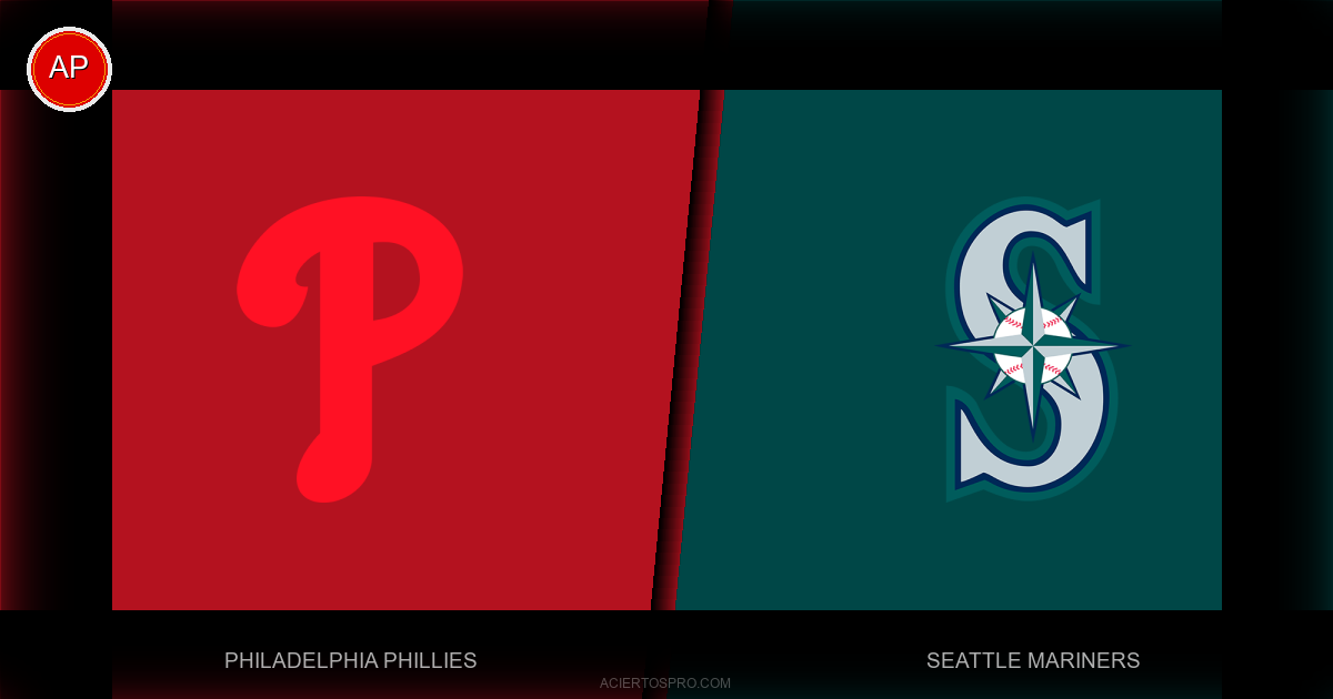 Pronostico Philadelphia Phillies vs Seattle Mariners