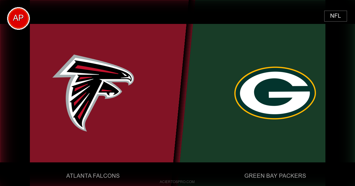 Pronosticos Atlanta Falcons vs Green Bay Packers
