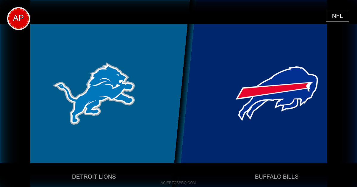 Pronosticos Detroit Lions vs Buffalo Bills