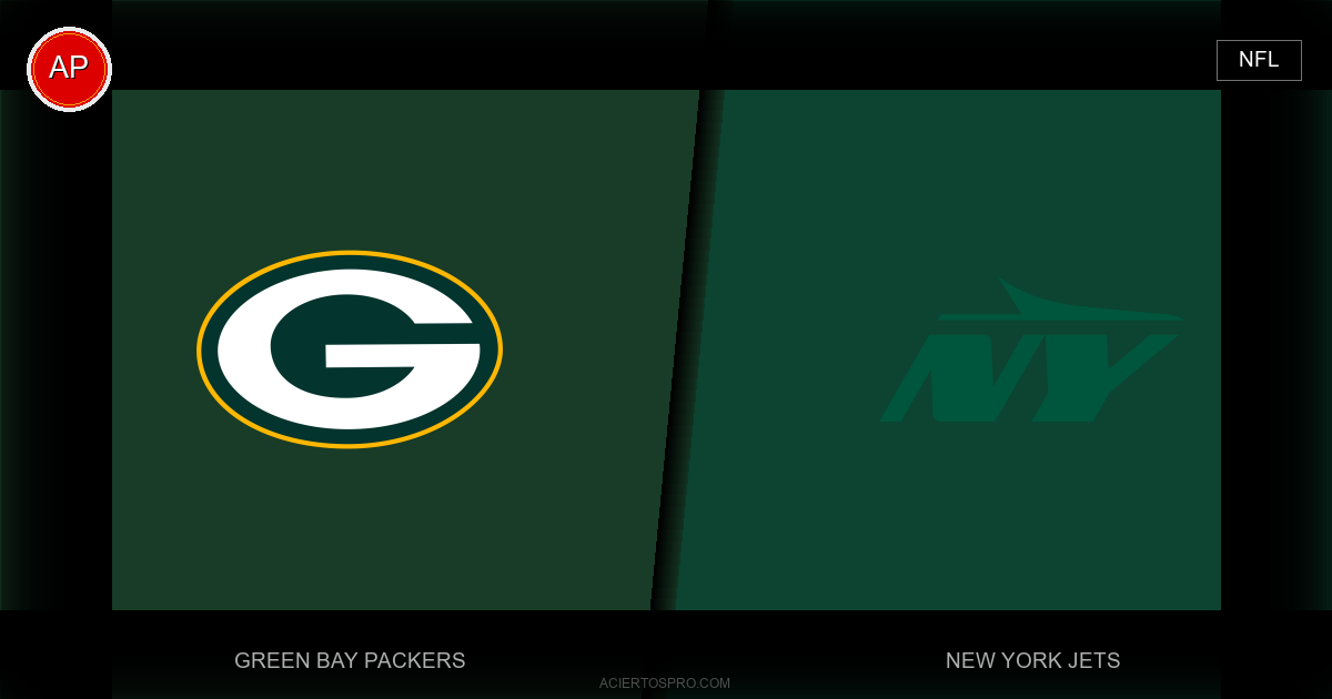 Pronosticos Green Bay Packers vs New York Jets