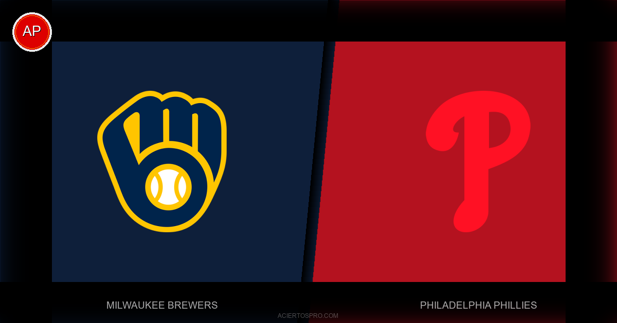 Pronostico Milwaukee Brewers vs Philadelphia Phillies