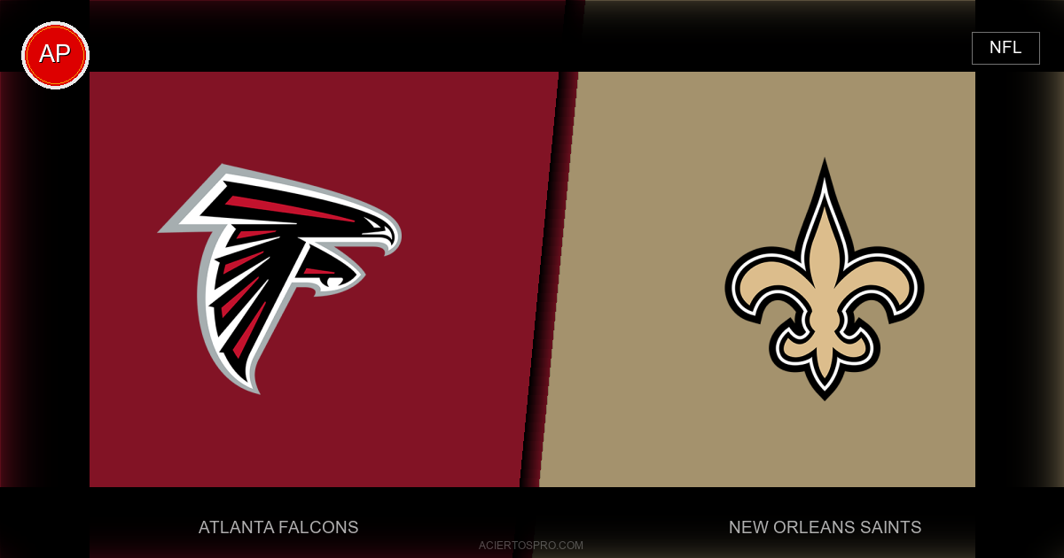 Pronosticos Atlanta Falcons vs New Orleans Saints
