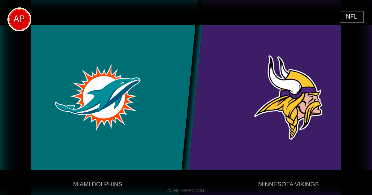 Pronosticos Miami Dolphins vs Minnesota Vikings