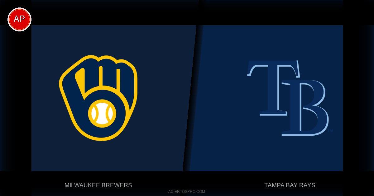 Pronostico Milwaukee Brewers vs Tampa Bay Rays